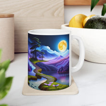 Load image into Gallery viewer, Lunar Moon Fantasy Art #17 Ceramic Mug 11oz AI Generated Artwork