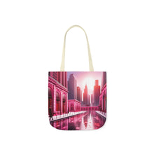 Load image into Gallery viewer, Pink Heart Series #10 Fashion Graphic Print Trendy 100% Polyester Canvas Tote Bag AI Image