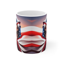 Load image into Gallery viewer, The United States of America USA Flag Eagle #6 Mug 11oz mug AI-Generated Artwork