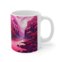 Load image into Gallery viewer, Valentine's Day From The Pink Heart #2 Mug 11oz mug AI-Generated Artwork