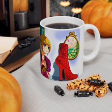 Load image into Gallery viewer, Playing Dress up Just Like Mommie #6 Mug 11oz mug AI-Generated Artwork