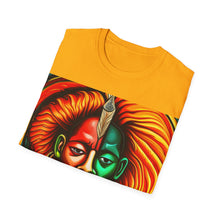 Load image into Gallery viewer, Colors of Africa Warrior King #12 Unisex Softstyle Short Sleeve Crewneck T-Shirt