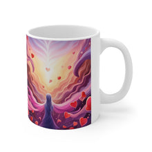Load image into Gallery viewer, Valentine's Day From The Pink Heart #12 Mug 11oz mug AI-Generated Artwork
