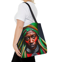 Load image into Gallery viewer, Color of Africa #4 Tote Bag AI Artwork 100% Polyester
