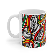 Load image into Gallery viewer, Colors of Africa Mosaic #4 11oz AI Decorative Coffee Mug
