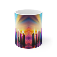 Load image into Gallery viewer, Happy Birthday Candles #1 Ceramic 11oz Mug AI-Generated Artwork