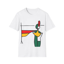 Load image into Gallery viewer, Color of Africa Solo Dance #5 Unisex Softstyle Short Sleeve Crewneck T-Shirt