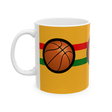 Load image into Gallery viewer, Sports Game No Word Basketball 11oz Ceramic Beverage Mug Decorative Artwork