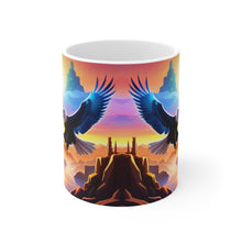 Load image into Gallery viewer, The United States of America USA Flag Eagle #4 Mug 11oz mug AI-Generated Artwork