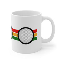 Load image into Gallery viewer, The Sports Game No Word Golf 11oz White Ceramic Beverage Mug Decorative Artwork