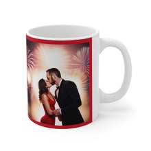 Load image into Gallery viewer, New Year's Celebration Couple Ceramic Mug 11oz Design #8