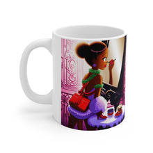 Load image into Gallery viewer, Playing Dress up Just Like Mommie #1 Mug 11oz mug AI-Generated Artwork