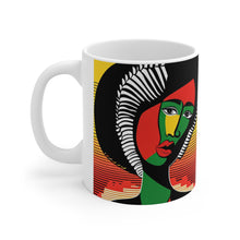 Load image into Gallery viewer, Colors of Africa Tribal Mosaic #13 11oz AI Decorative Coffee Mug