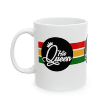 Load image into Gallery viewer, His Queen No Word 11oz White Ceramic Beverage Mug Decorative Art