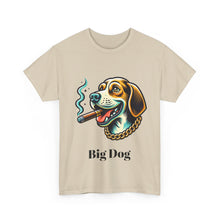 Load image into Gallery viewer, Big Dog Hound Dog Shirt, The Dog Life Hound Dog Cigar Gold Chain Unisex Crewneck T-Shirt