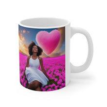 Load image into Gallery viewer, Valentine's Day From The Pink Heart #34 Ceramic Mug 11oz AI Artwork