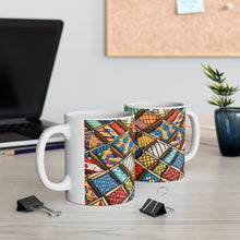 Load image into Gallery viewer, Old Fashion Quilt Anything Pattern #8 Mug 11oz mug AI-Generated Artwork