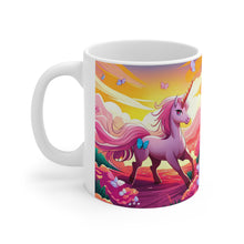 Load image into Gallery viewer, I Dream of Unicorns & Butterflies #17 Ceramic 11oz AI Decorative Coffee Mug