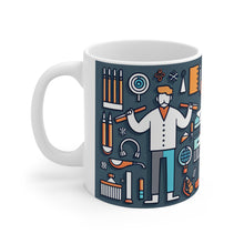 Load image into Gallery viewer, Professional Worker Musician #6 Ceramic 11oz Mug AI Artwork