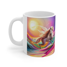 Load image into Gallery viewer, I Dream of Unicorns & Butterflies Design #1 Ceramic 11oz Coffee Mug AI Generated Image