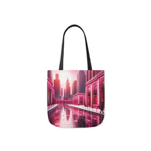 Load image into Gallery viewer, Pink Heart Series #10 Fashion Graphic Print Trendy 100% Polyester Canvas Tote Bag AI Image