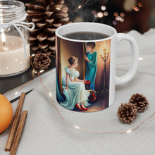 Load image into Gallery viewer, Playing Dress up Just Like Mommie #9 Mug 11oz mug AI-Generated Artwork