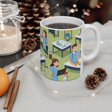 Load image into Gallery viewer, Professional Worker Doctor and Nurse #2 Ceramic 11oz Mug AI-Generated Artwork