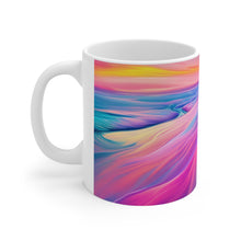 Load image into Gallery viewer, Pastel Sea-life Sunset #15 Ceramic Mug 11oz mug AI-Generated Artwork