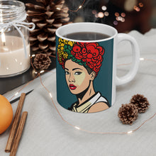 Load image into Gallery viewer, Colors of Africa Queen Mother #14 11oz AI Decorative Coffee Mug