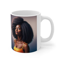 Load image into Gallery viewer, Retro 60s Female Queen #6 Mug 11oz mug AI-Generated Artwork