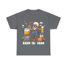Load image into Gallery viewer, Beer Crafter Beer IQ: 1000 Brewing T-Shirt 100% Cotton Classic Fit