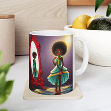 Load image into Gallery viewer, Playing Dress up Just Like Mommie #14 Mug 11oz mug AI-Generated Artwork