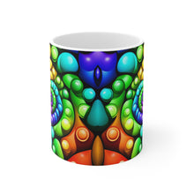 Load image into Gallery viewer, Fusion of Bright Liquid Bubbles in Motion #2 Mug 11oz mug AI-Generated Artwork