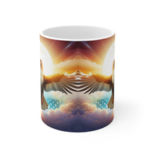 Load image into Gallery viewer, The United States of America USA Flag Eagle #2 Mug 11oz mug AI-Generated Artwork