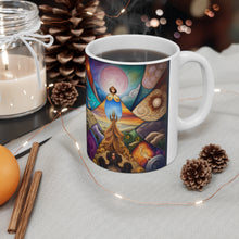 Load image into Gallery viewer, Vintage Quilted Patterns #2 Mug 11oz mug AI-Generated Artwork