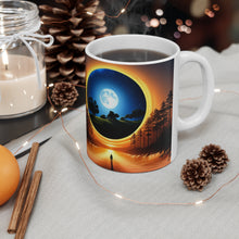 Load image into Gallery viewer, Lunar Full Moon Fantasy Art #10 Ceramic Mug 11oz AI Generated Artwork