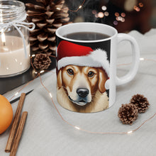 Load image into Gallery viewer, Fancy Golden Retriever #5 Christmas Vibes Ceramic Mug 11oz Mirrored Images