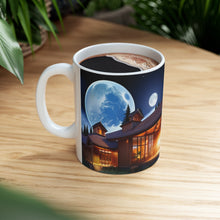 Load image into Gallery viewer, Lunar Full Moons Fantasy Art #8 Ceramic Mug 11oz AI Generated Artwork