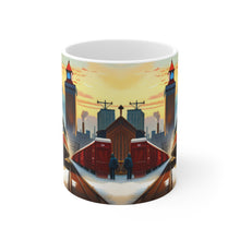 Load image into Gallery viewer, Professional Worker Train Conductor #1 Ceramic 11oz Mug AI-Generated Artwork