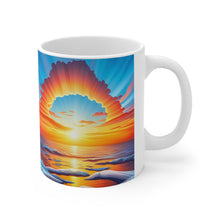 Load image into Gallery viewer, And Yet the Sun Rises Ceramic Mug 11oz AI Generated