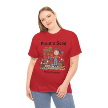 Load image into Gallery viewer, Plant A See Watch it Grow Young Boy 100% Cotton Classic Fit T-shirt