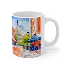 Load image into Gallery viewer, At the Cafe Washington DC #44 Mug 11oz mug AI-Generated Artwork