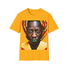 Load image into Gallery viewer, Colors of Africa Warrior King #4 Unisex Softstyle Short Sleeve Crewneck T-Shirt