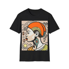 Load image into Gallery viewer, Color of Africa Queen Sista #10 Retro Unisex Softstyle Short Sleeve Crewneck T-Shirt