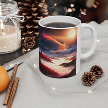 Load image into Gallery viewer, Nothing but True Love at Sunset #4 11oz mug AI-Generated Artwork
