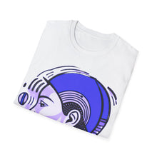 Load image into Gallery viewer, Color of Africa Queen Sista #10 Purple Unisex Softstyle Short Sleeve Crewneck T-Shirt