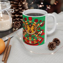 Load image into Gallery viewer, Kwanzaa Celebration Ceramic Mug 11oz Design #1 Mirror AI Generated
