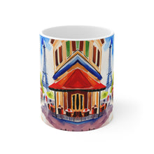 Load image into Gallery viewer, At the Cafe Paris France #4 Mug 11oz mug AI-Generated Artwork