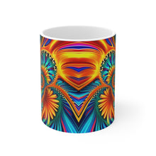 Load image into Gallery viewer, Tye Dye Swirls & Ripples #10 Ceramic 11oz AI Decorative Mug