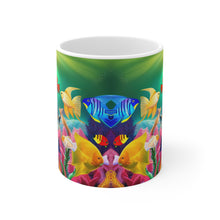 Load image into Gallery viewer, A Menagerie of Sea-Life #7 Ceramic Mug 11oz AI Generated Artwork